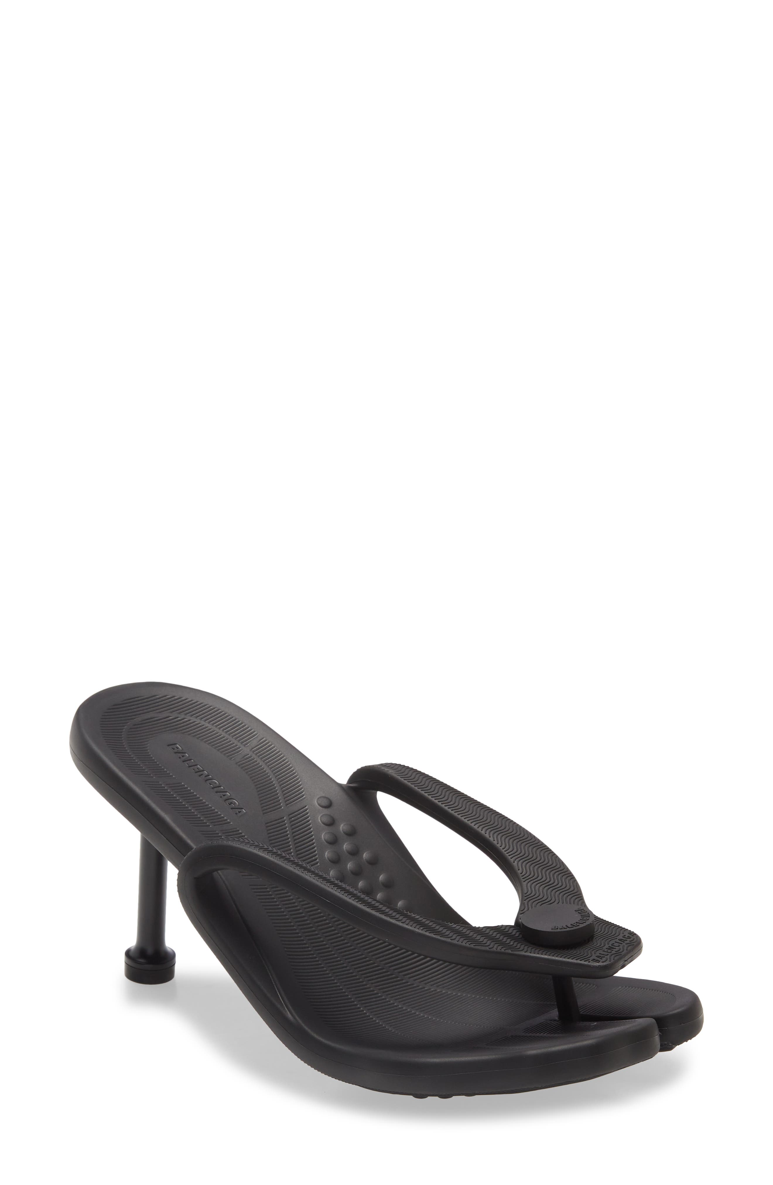 Balenciaga Split Toe Flip Flop, Main, color, 