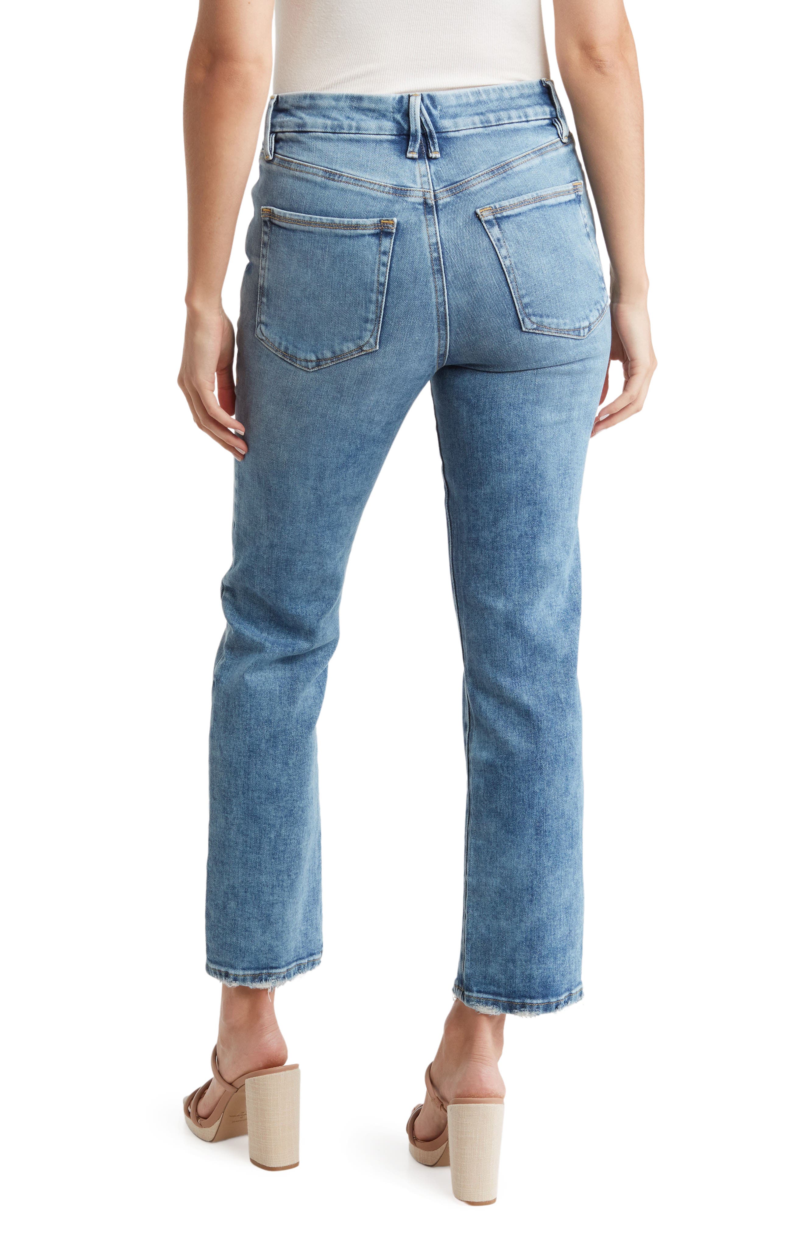 Good American Good Legs Straight Jeans (Women) | Nordstromrack