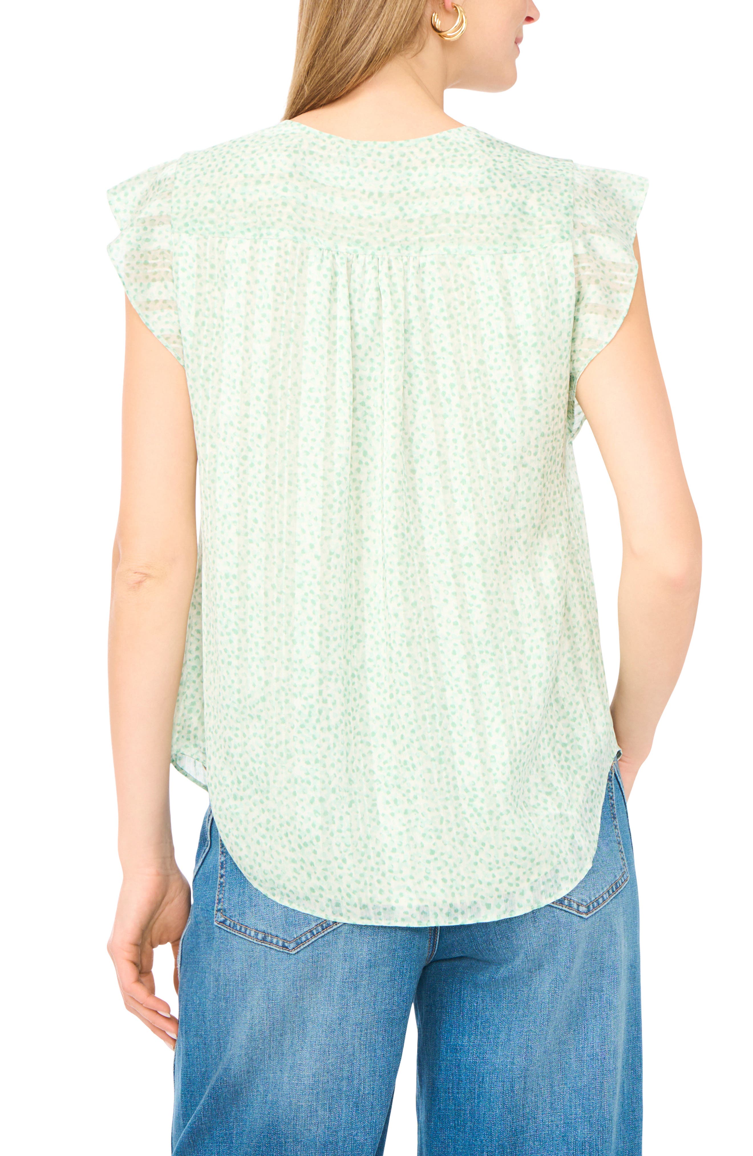 Fluttering Sleeve Top - image 2