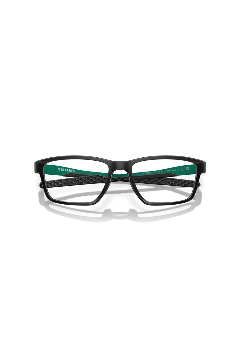 57mm Rectangle optical glasses, Alternate, color, Black