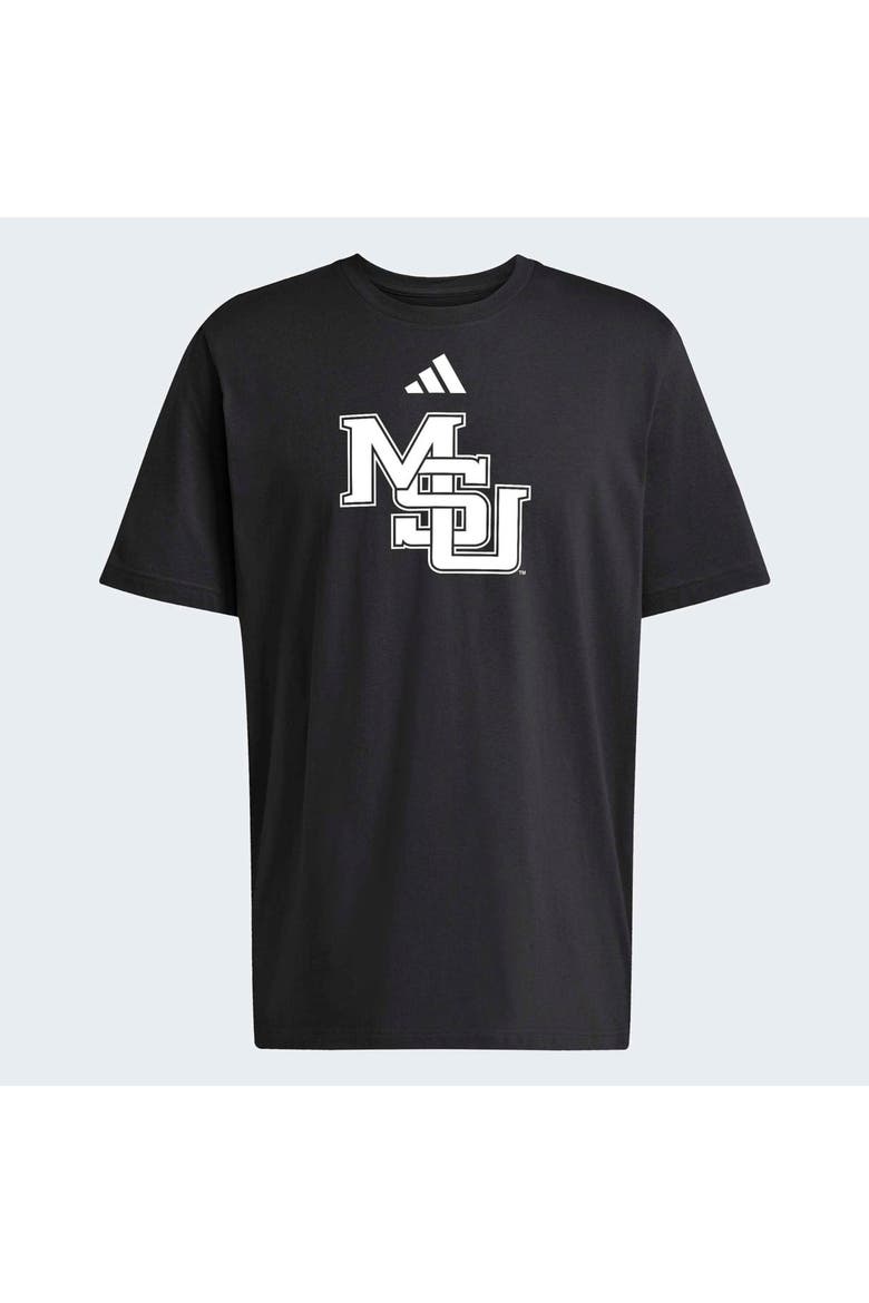 Men's adidas Black Mississippi State Bulldogs Interlock Logo Fresh T-Shirt, Main, color, Black