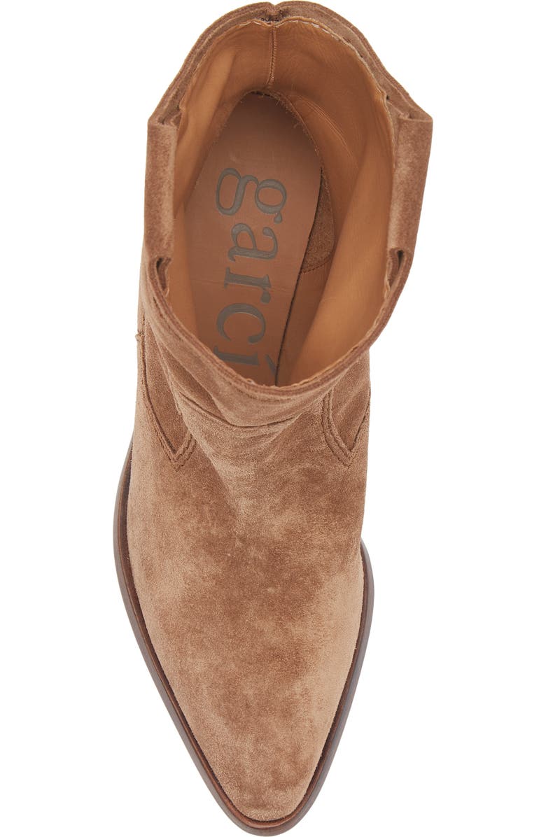 Pedro Garcia Arkansas Western Boot, Alternate, color, Hazelnut Velour
