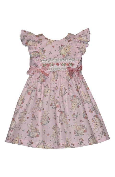 Bunny Smocked Dress (Baby)
