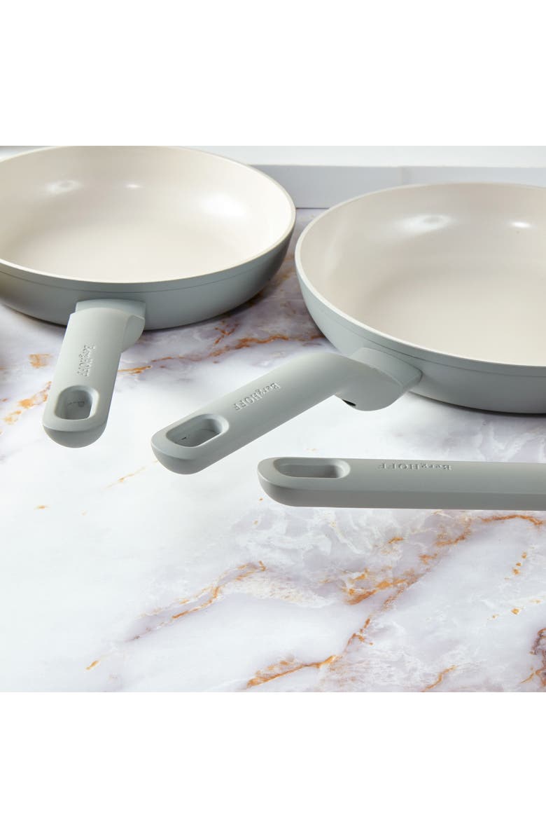 BergHOFF Leo Balance 3-Piece Pan Set, Alternate, color, Moonmist