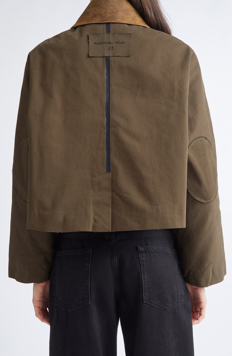 NACKIYÈ Precious Cargo Crop Jacket, Alternate, color, Khaki Green