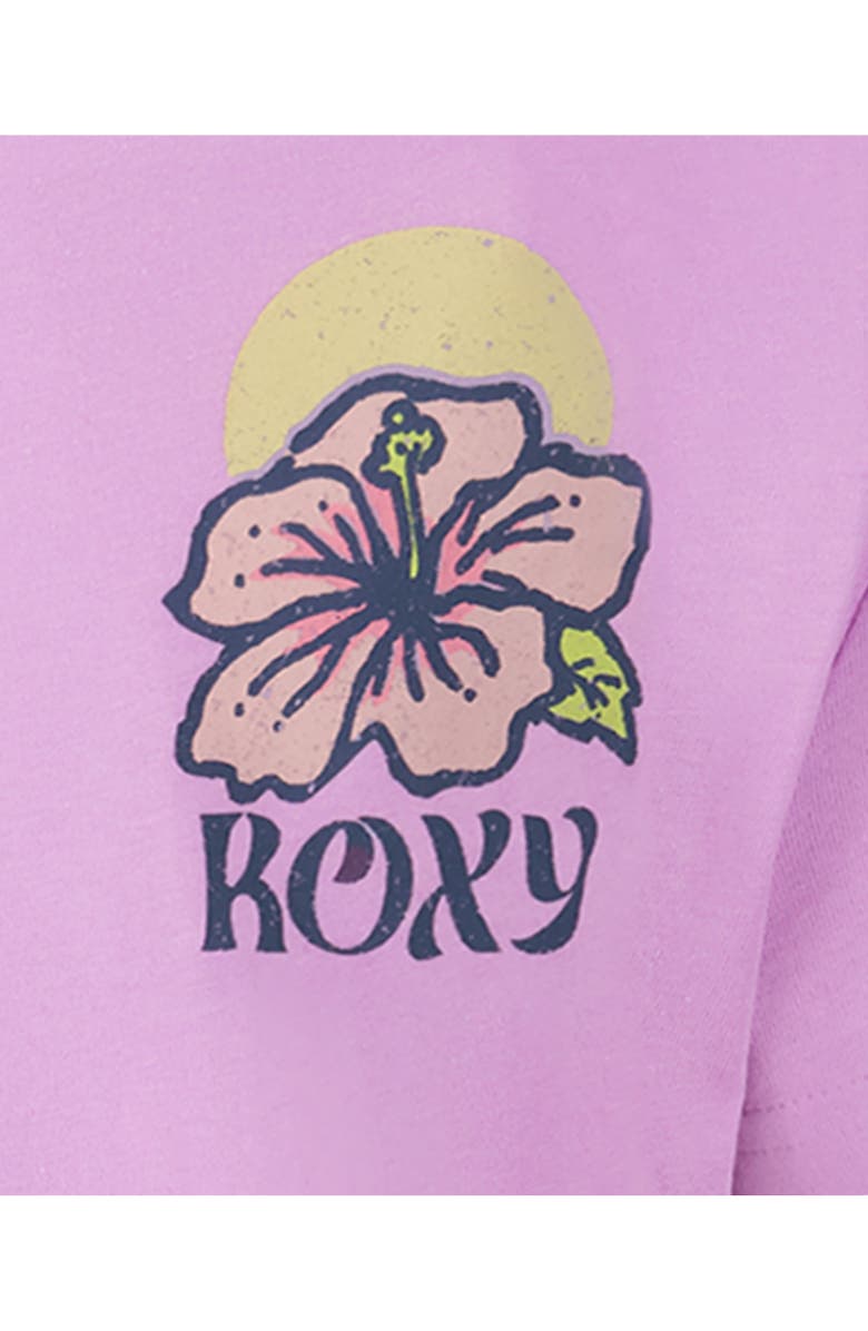 Roxy Kids' Board Biscus Cotton Graphic T-Shirt, Alternate, color,