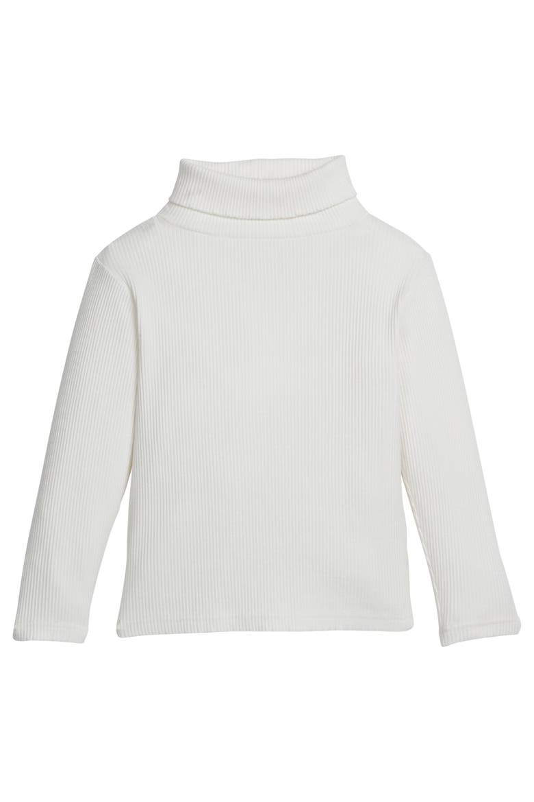 Kids' Ribbed Turtleneck, Main, color, Ivory