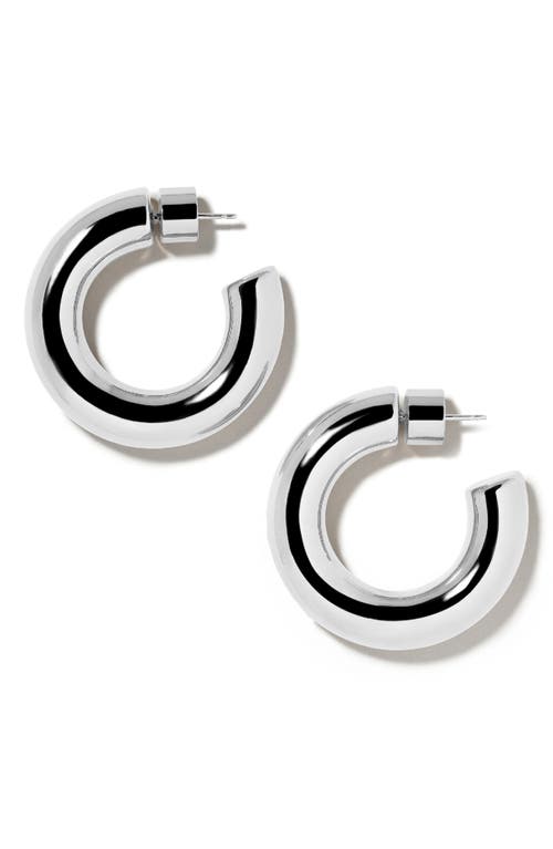 Jennifer Fisher Jamma Huggie Hoop Earrings in Silver 