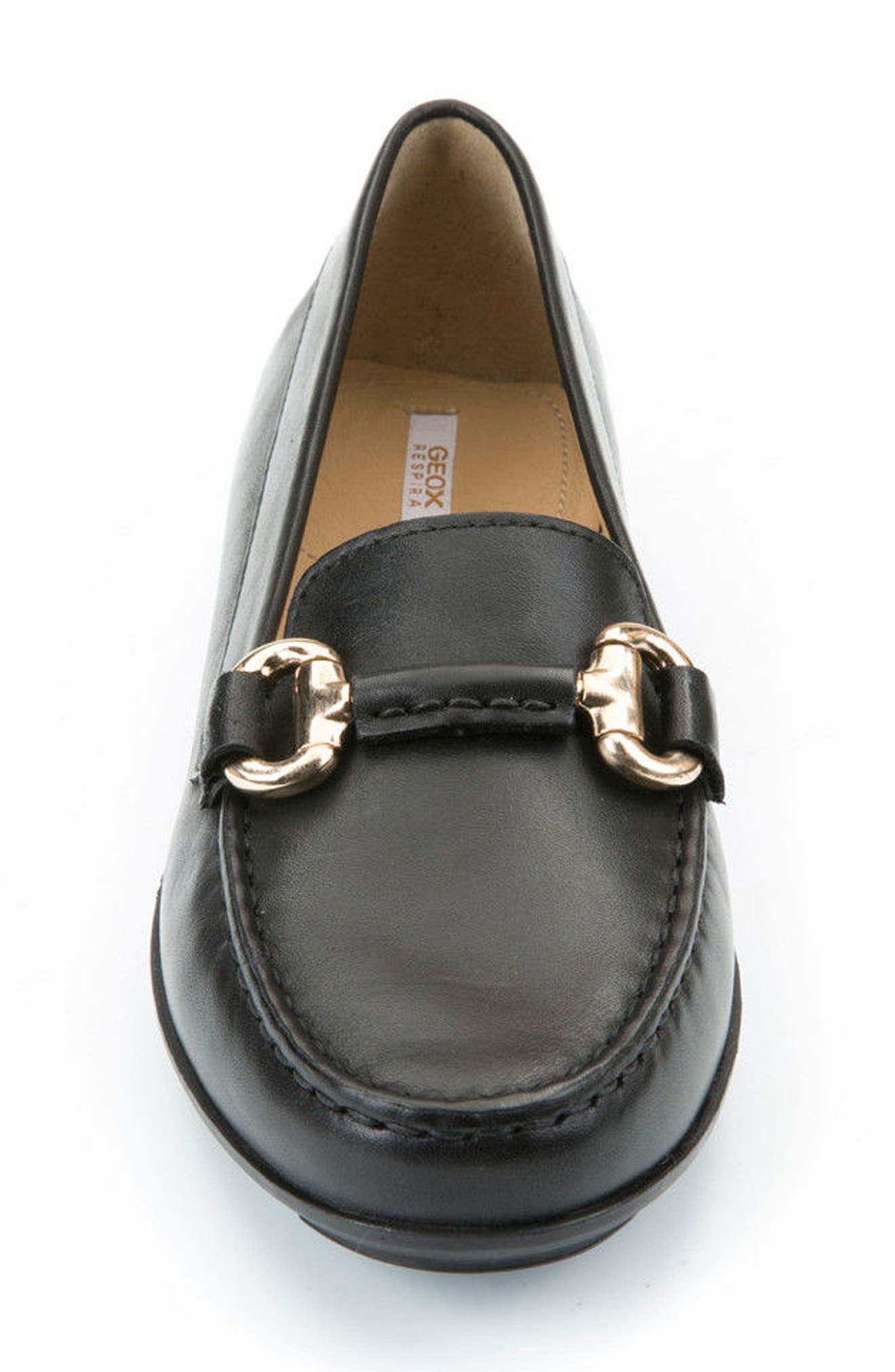 Geox Elidia Buckle Loafer, Alternate, color, 