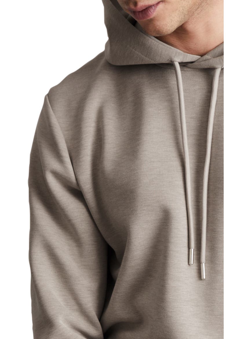 Fabien Double Knit Hoodie, Alternate, color, TAUPE