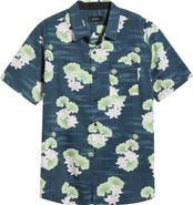 Roark Journey Floral Short Sleeve Button-Up Shirt