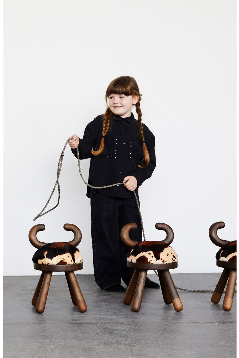 Kids' Cow Chair, Alternate, color, MULTI COLORED