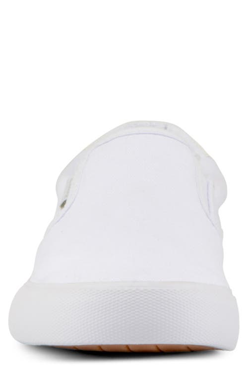 Lugz Clipper Slip-on Sneaker In White