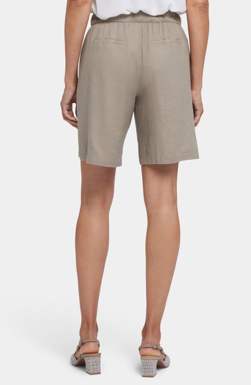 Nydj Breezy Bermuda Shorts In Saddlewood