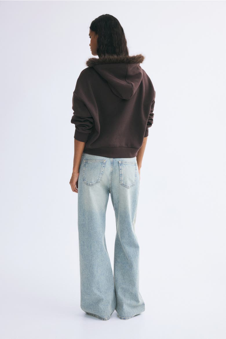 Straight Regular-waist Jeans, Alternate, color, Denim blue