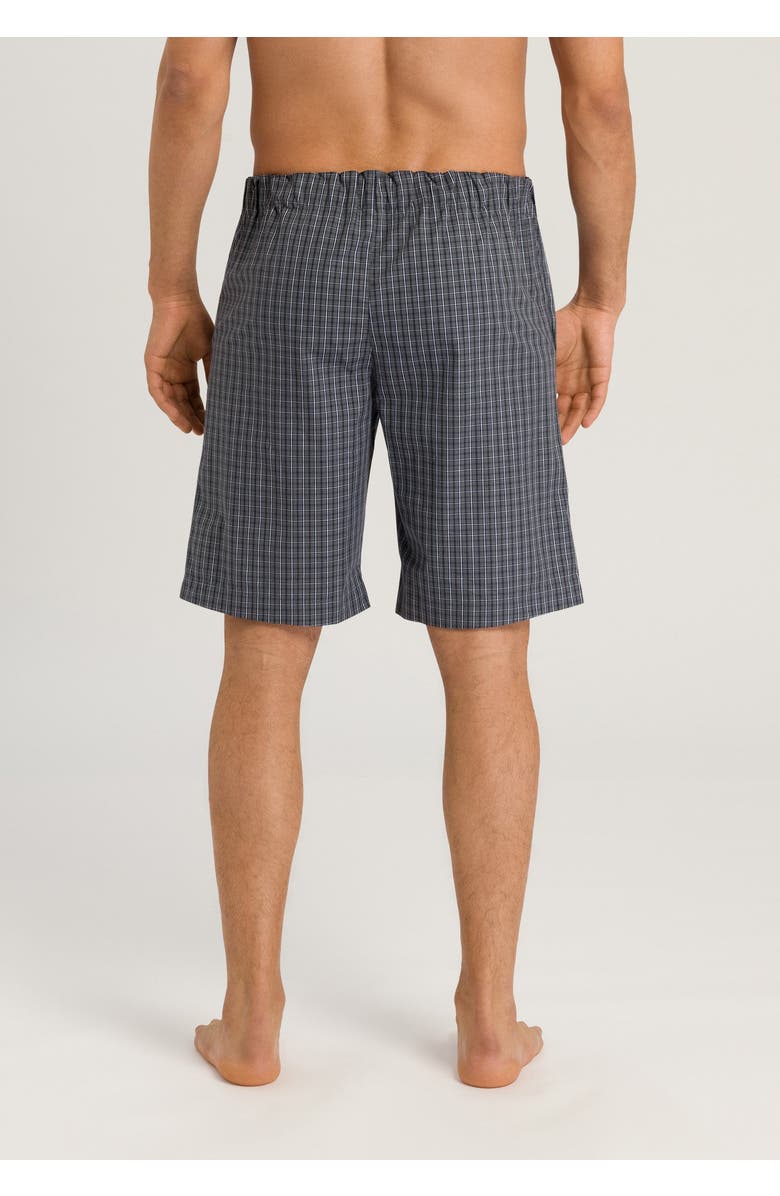 Hanro Night And Day Woven Cotton Shorts, Alternate, color, Casual Check