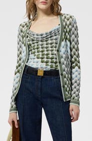 Missoni Metallic Lace Cowl Neck Camisole
