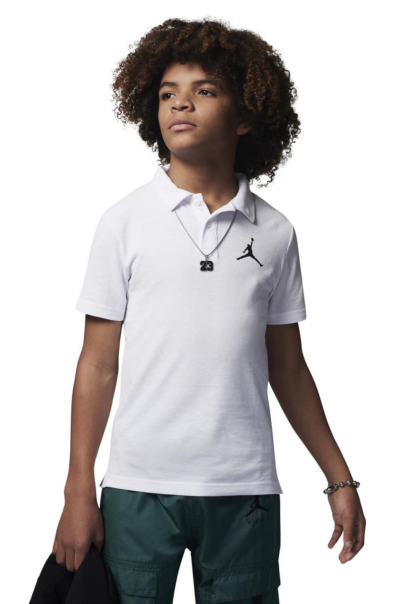 Jordan Kids' Jumpman Piqué Polo, Alternate, color,