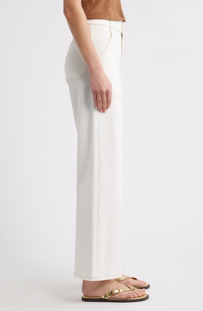 FRAME The Modern Pocket Wide Leg Jeans, Alternate, color, Au Natural Clean