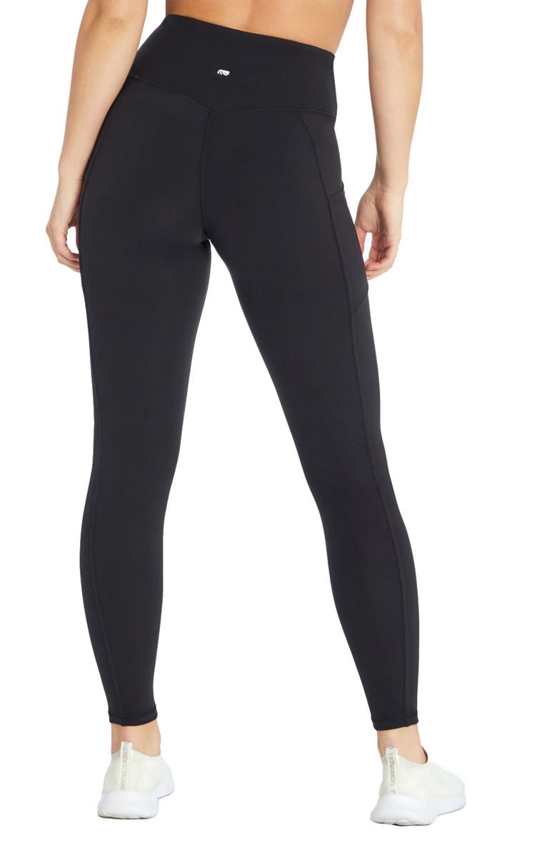 MARIKA Cameron High Waist Leggings, Alternate, color, Black