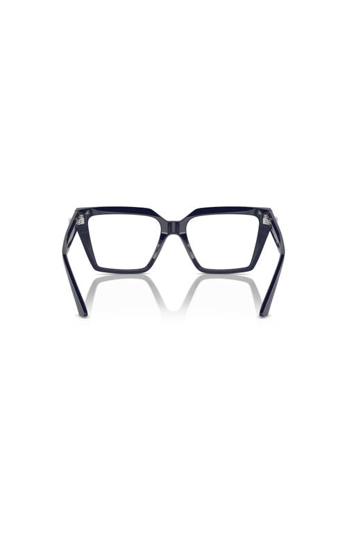 Jimmy Choo 52mm Cat Eye Optical Glasses In Black