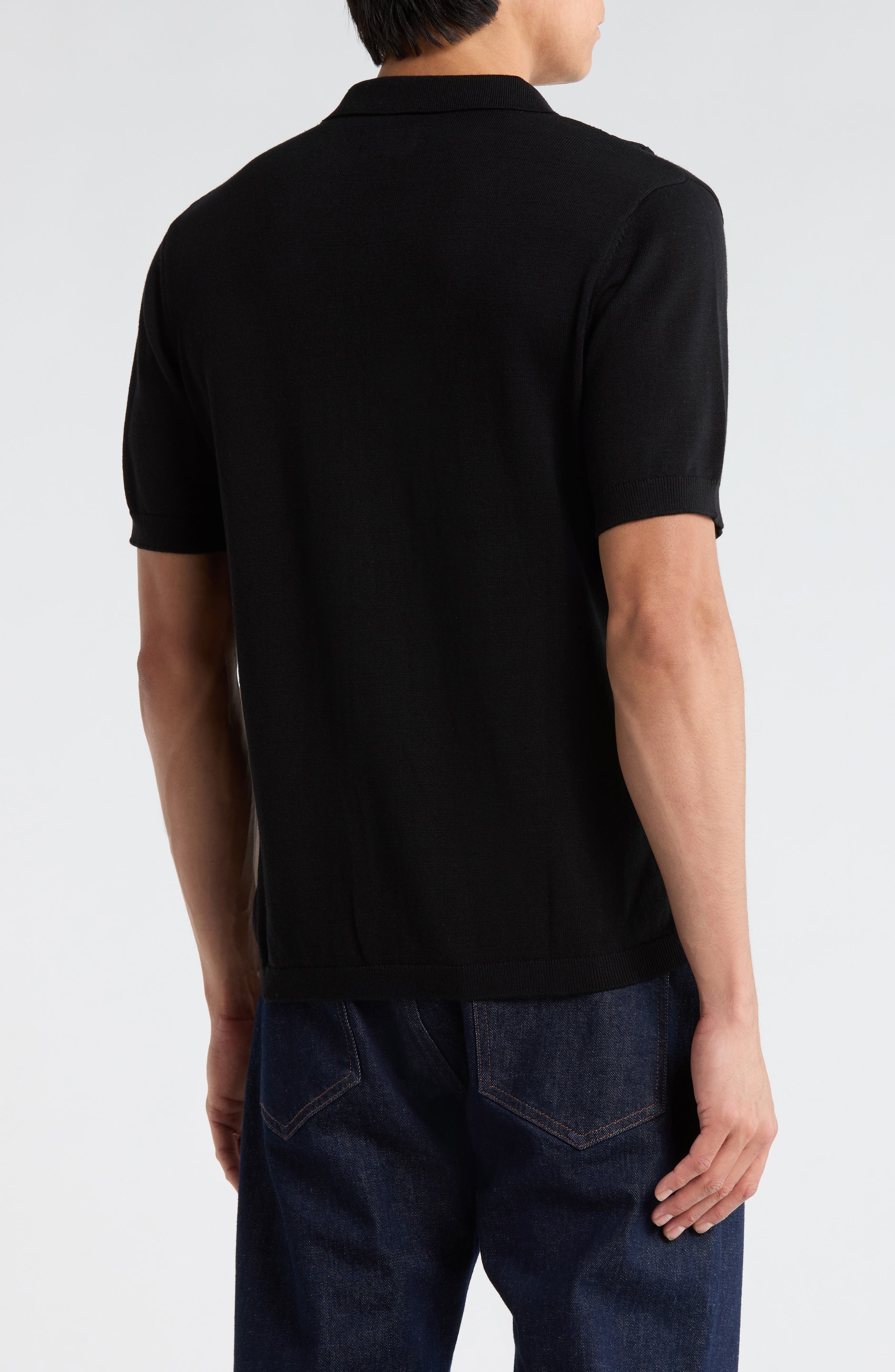 Cutout Knit Sweater - image 2