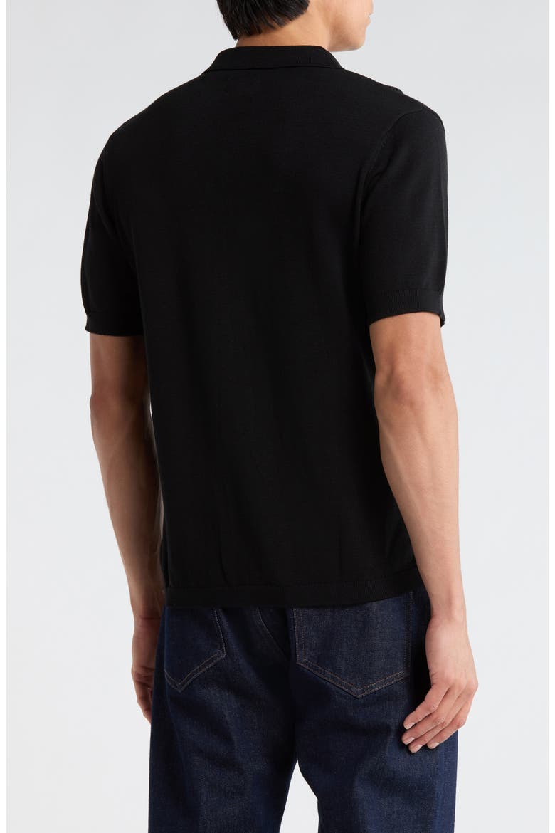 Cutout Knit Sweater, Alternate, color, BLACK