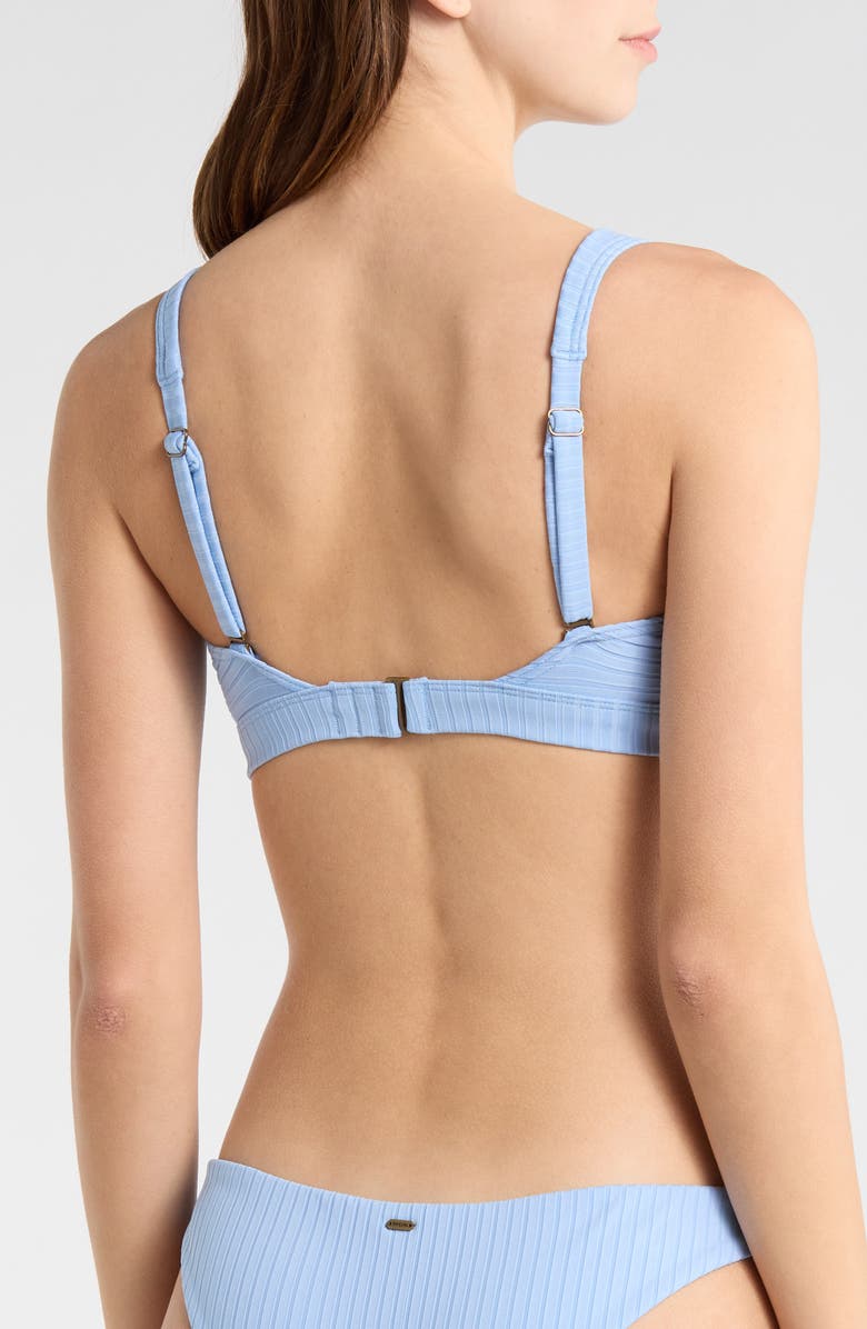 Rip Curl Premium Surf D- to DD-Cup Bikini Top, Alternate, color, Light Blue