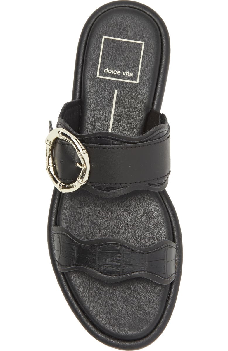 Dolce Vita Aperol Scalloped Slide Sandal, Alternate, color,