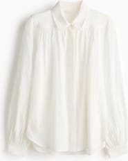 H&M Gathered Blouse