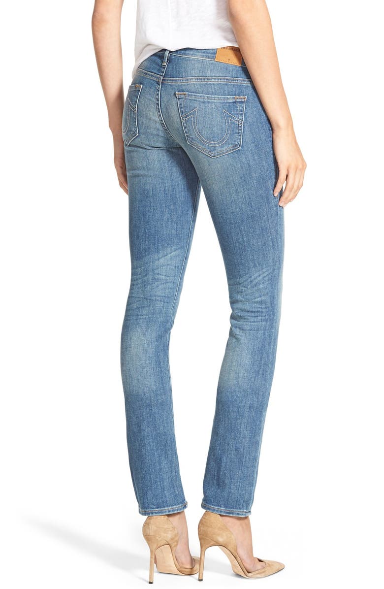 True Religion Brand Jeans True Religion 'Cora' Straight Leg Jeans, Alternate, color,