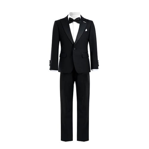 Moustache Shawl Lapel Suit In Green