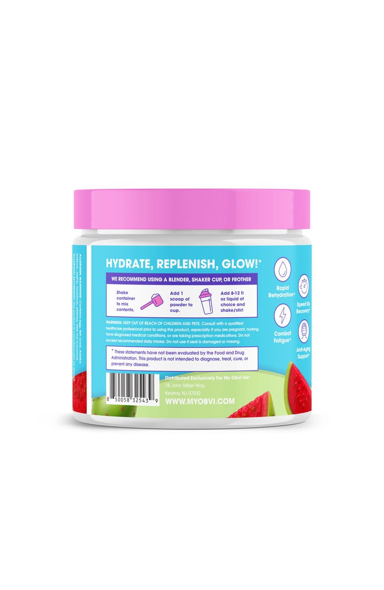 Obvi Collagen Hydration Replenish Essential Nutrients Skin, Nail & Hair Support Prickly Pear, Alternate, color, NO COLOR