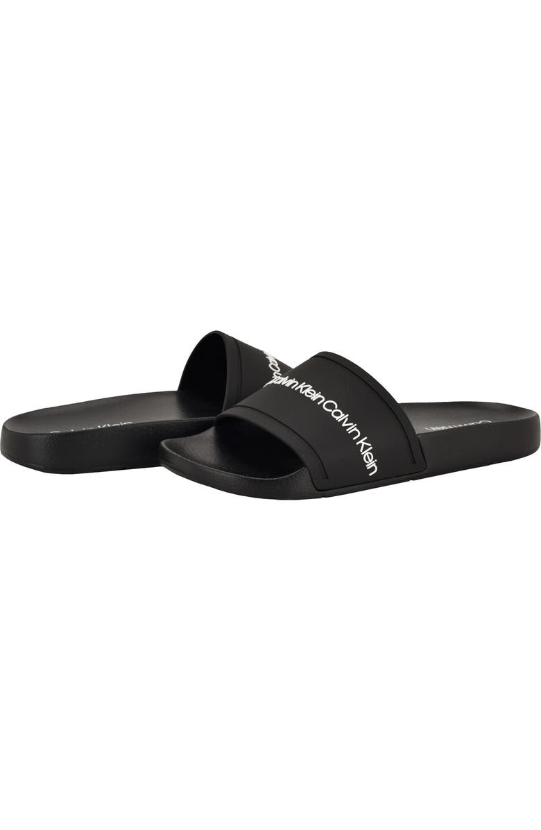 Calvin Klein Anyka Slide Sandal, Alternate, color, Black