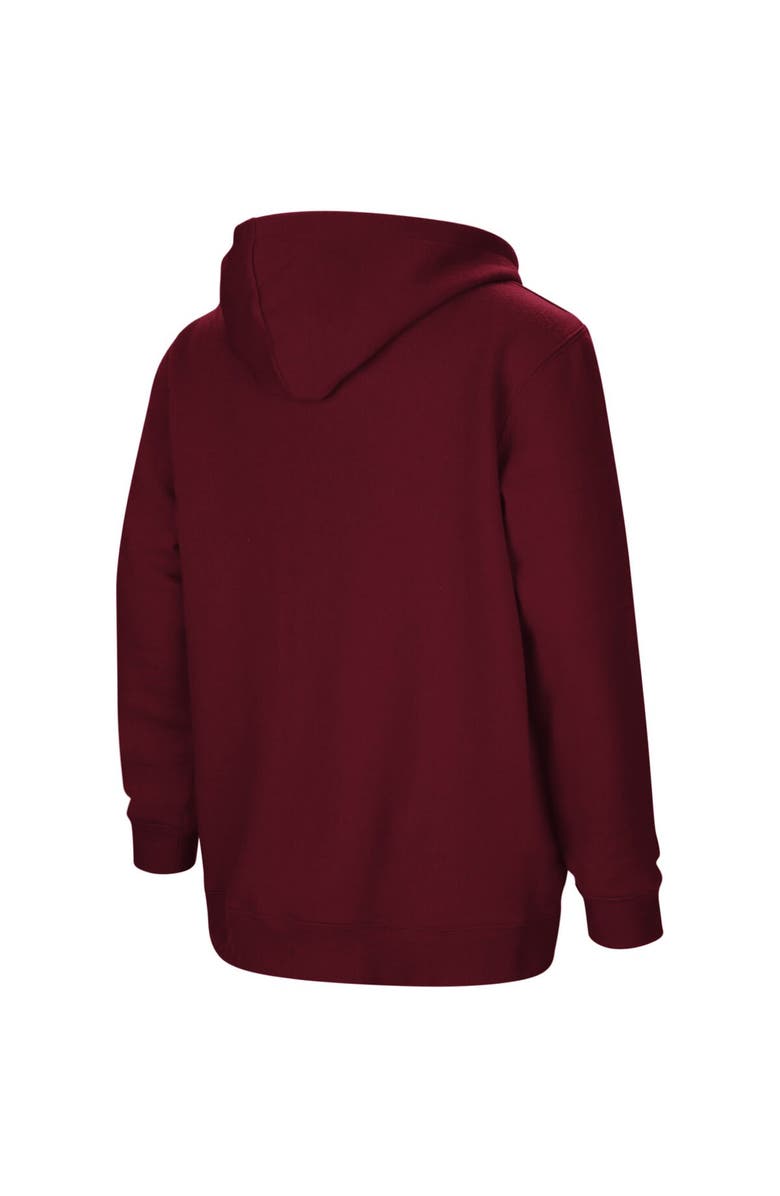 COLOSSEUM Youth Colosseum Maroon Mississippi State Bulldogs 2-Hit Team Pullover Hoodie, Alternate, color, Maroon