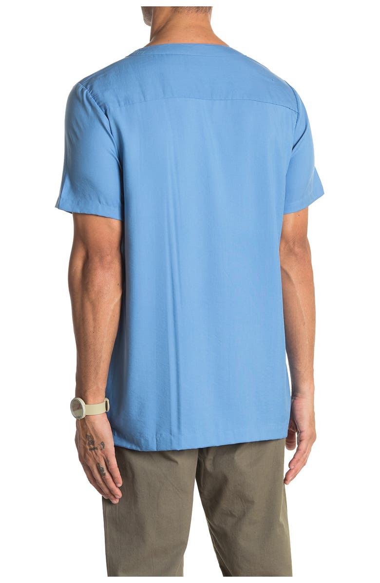 Onia Luca Collarless Regular Fit Shirt, Alternate, color, 