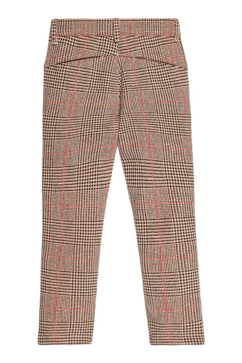 Boys' Fleece Suit Pant, Toddler, Alternate, color, Camel Glen Plaid
