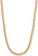 Brook and York Makenna Beaded Ball Chain Necklace