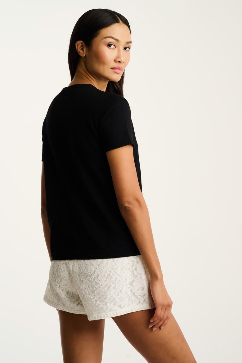 Love Shock Tee, Alternate, color, Black