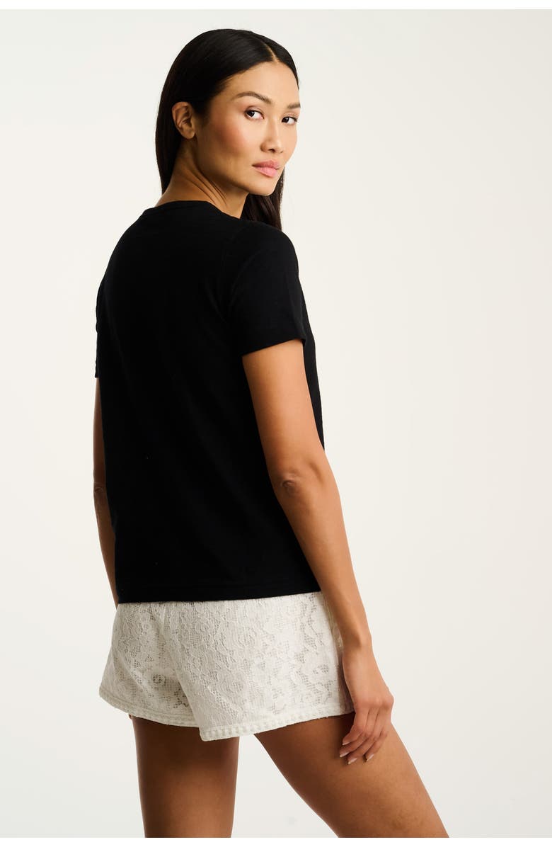 Lisa Todd Love Shock Tee, Alternate, color, Black