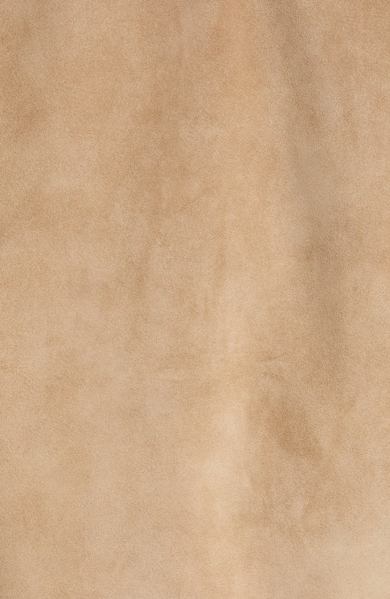 Theory Suede Moto Jacket, Alternate, color, 