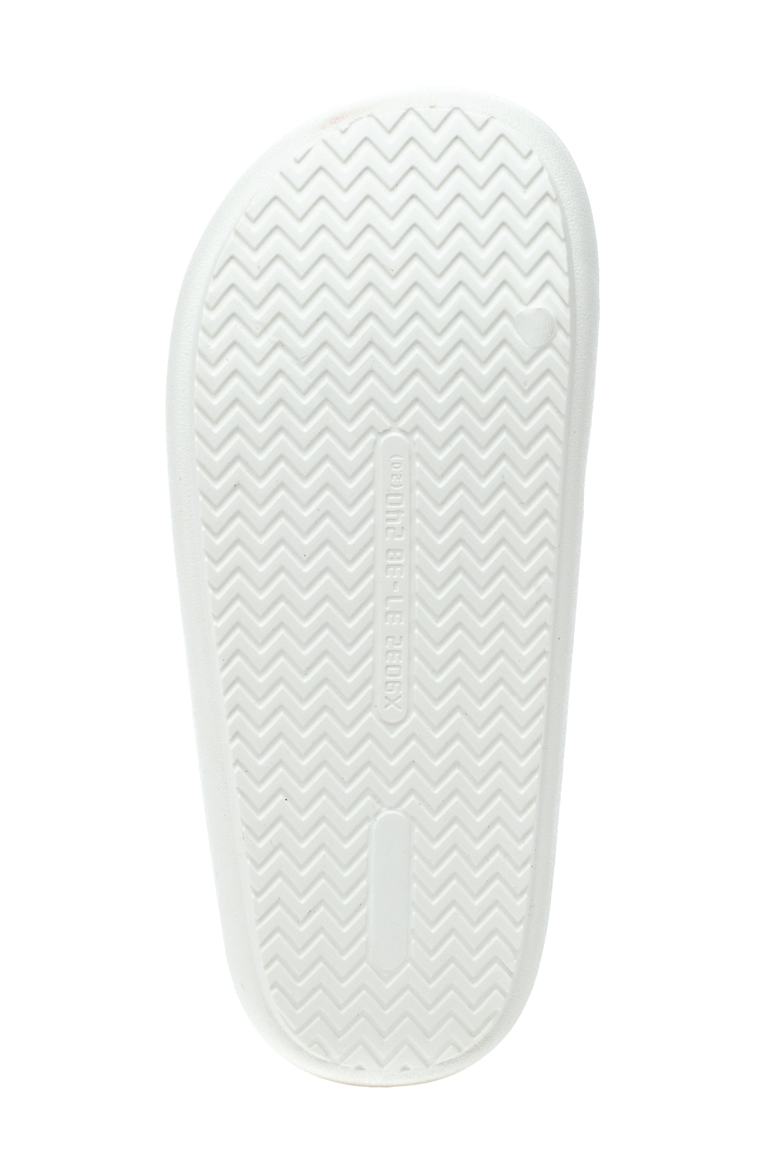 BEACH SLIDES Squish Slide Sandal, Alternate, color, WHITE EVA