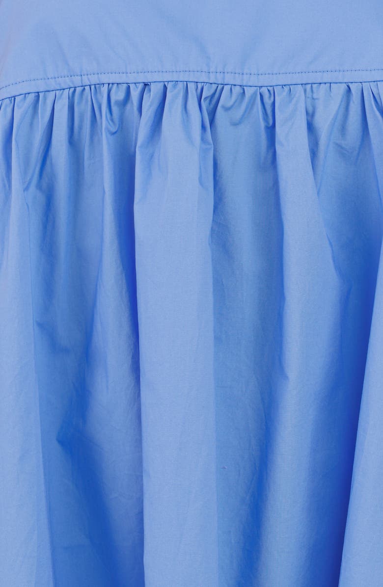 Petal & Pup Serina Cotton Poplin Shift Dress, Alternate, color, Blue