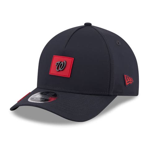 Men's New Era  Navy Washington Nationals 2026 Clubhouse 9FORTY A-Frame Adjustable Hat