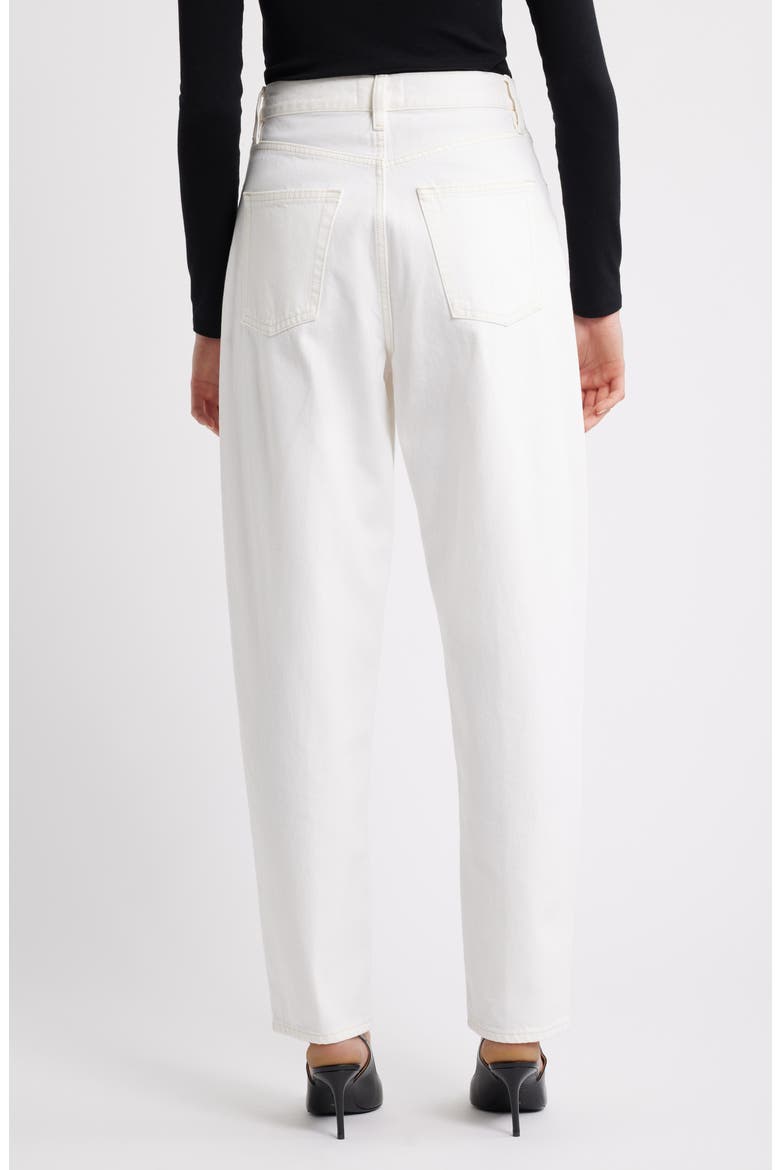 The Neat High Waist Barrel Jeans, Alternate, color, AU NATURAL CLEAN