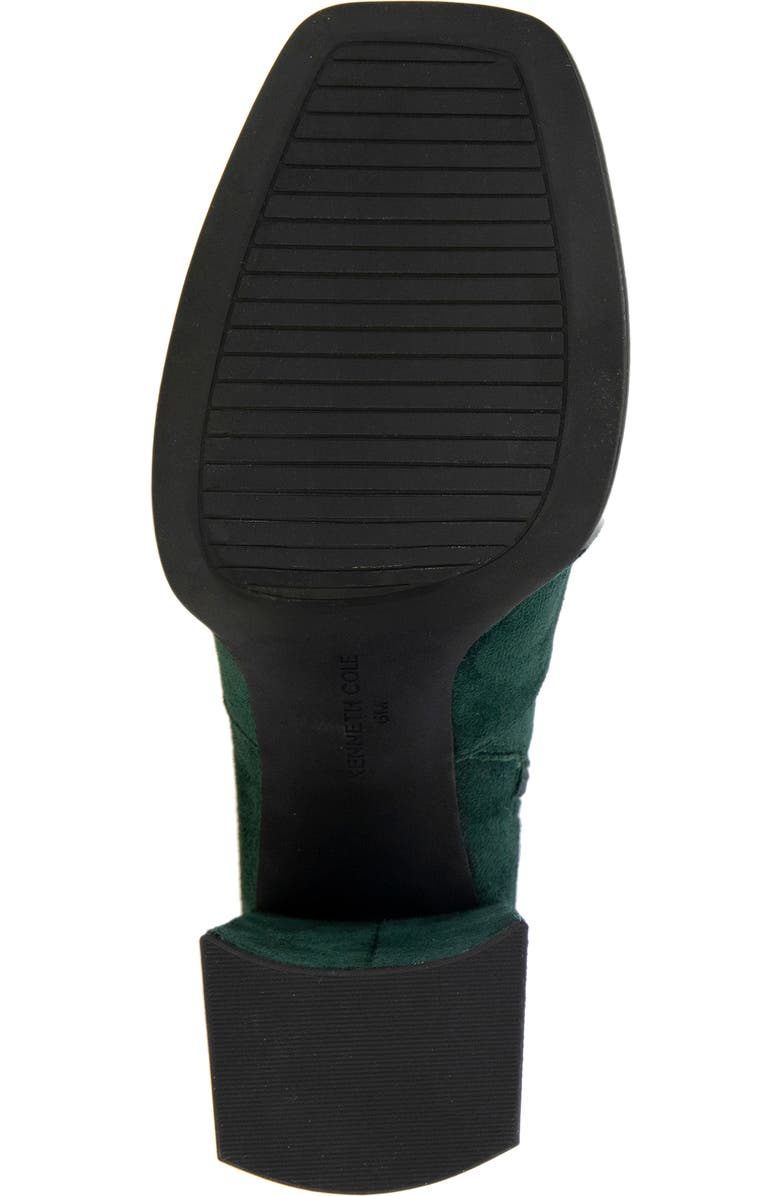 Kenneth Cole Block Heel Stretch Bootie, Alternate, color, Hunter Green