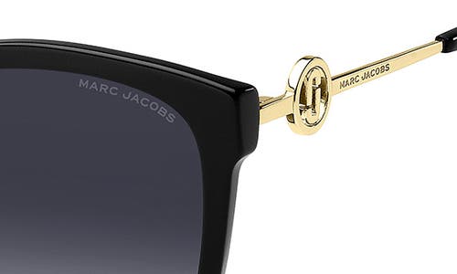 Marc Jacobs 56mm Square Sunglasses In Black
