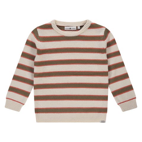 Multi-Stripe Knit Sweater