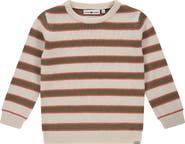 Stains and Stories by Babyface Multi-Stripe Knit Sweater