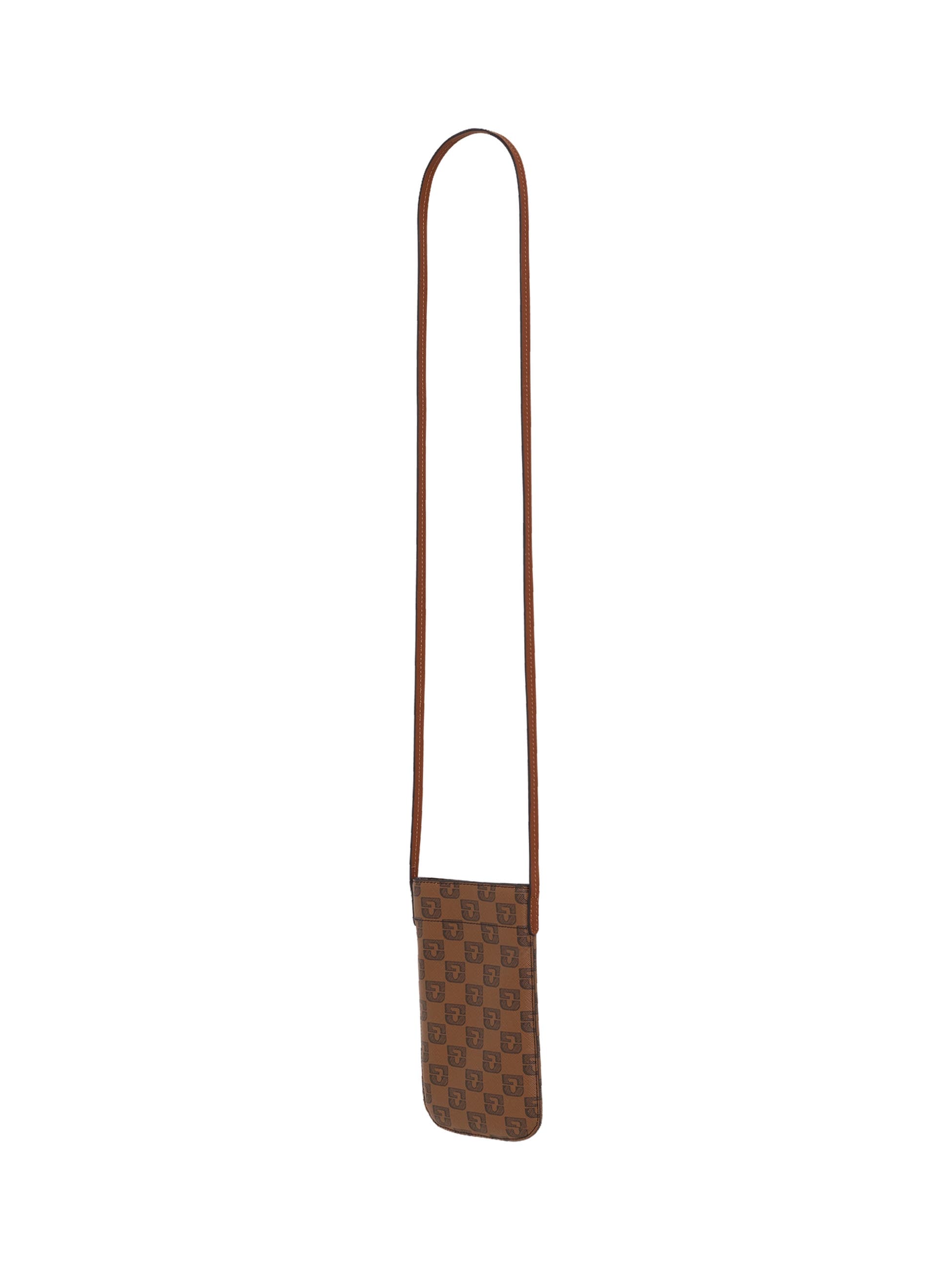 Lady Monogram Phone Bag, Alternate, color, Camel